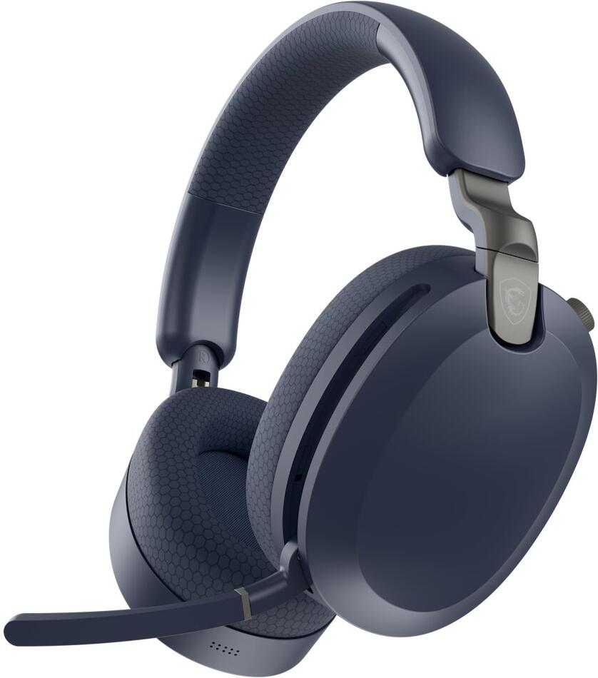 MSI herní headset MAESTRO 500 WIRELESS NAVY/ bezdrátová/ USB-C/ BT5.4/ tmavě modrá (OS3-8ZC9001-000)