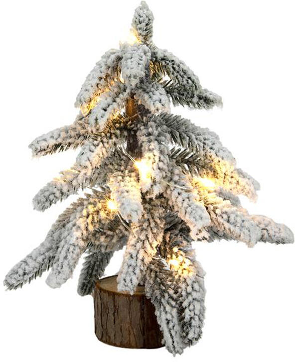 HIT vánoční dekorace 10LED stromek 20cm