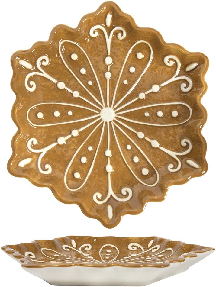 HIT TALÍŘ VÁNOČNÍ DESIGN 22,5X22,5CM