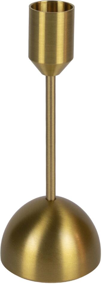 HIT SVÍCEN KOVOVÝ 15CM ZLATÝ