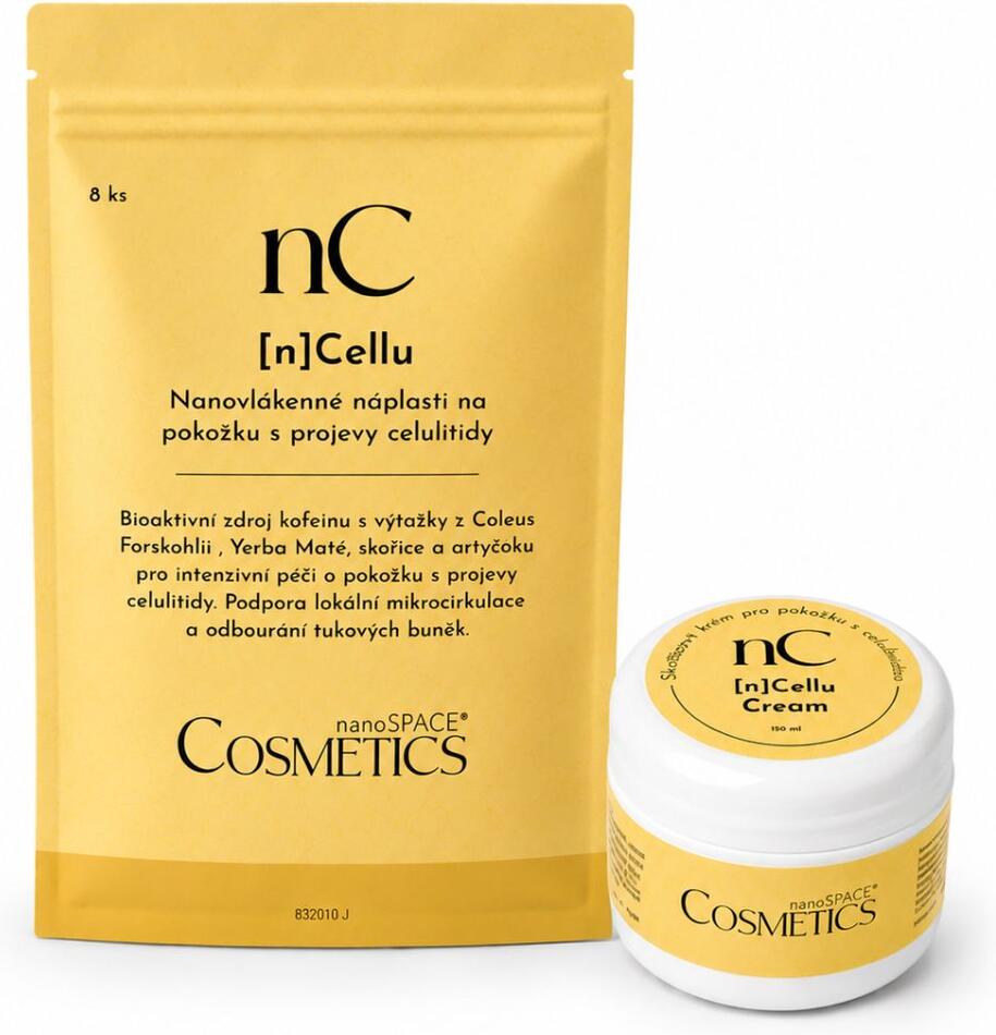 NanoSPACE Cosmetics Výhodná sada na pokožku s projevy celulitidy [n]Cellu