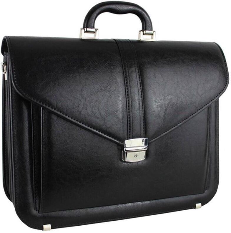 Aktovka REAbags 7173-TR - černá / nikl