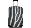 Obal na kufr REAbags Zebra - černá / bílá