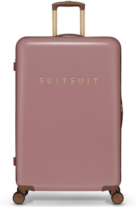 Plastový kufr SUITSUIT® Fab Seventies Old Rose L - růžová
