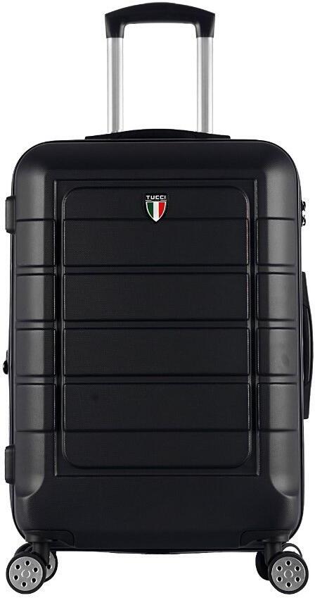 Plastový kufr TUCCI Console M - černá