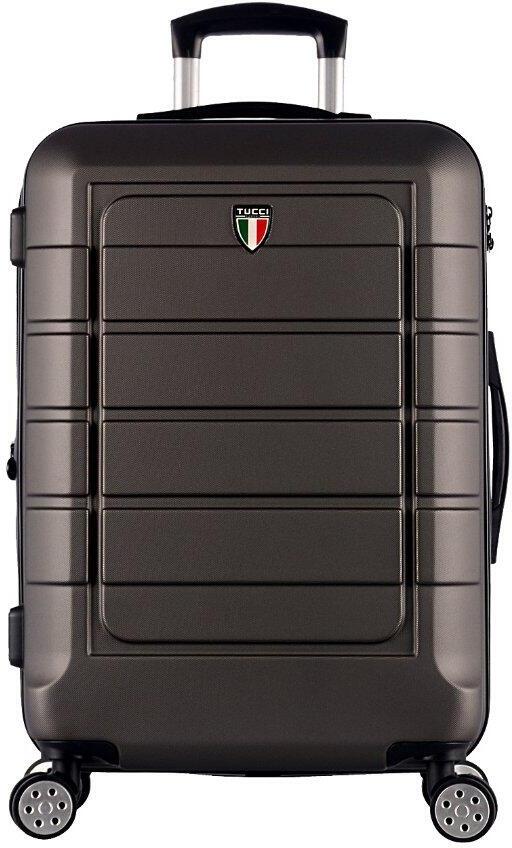 Plastový kufr TUCCI Console L - tmavě šedá