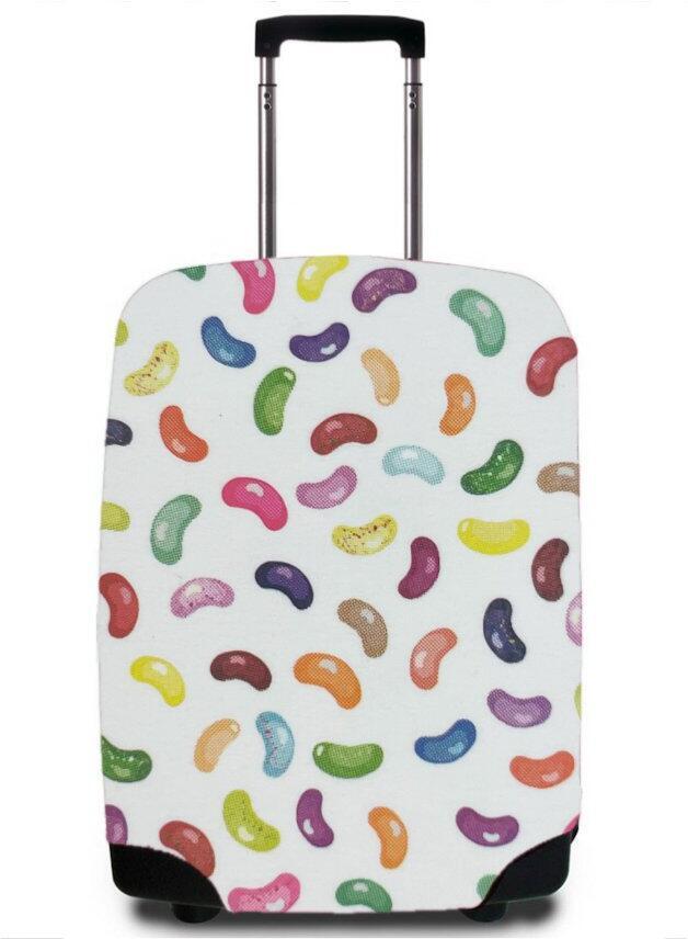 Obal na kufr CASEMATES Jelly Beans M - barevný potisk