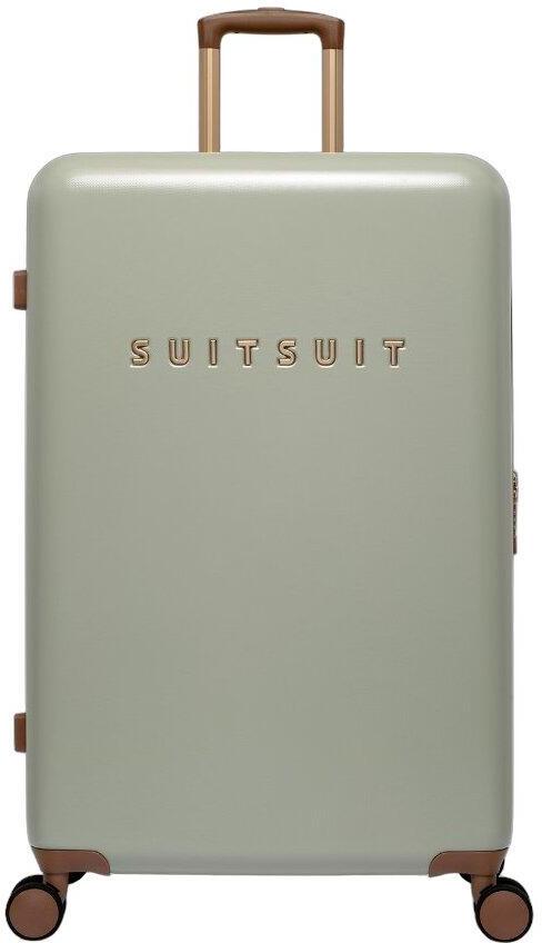 Plastový kufr SUITSUIT® Fab Seventies Sustained Grey L - šedá
