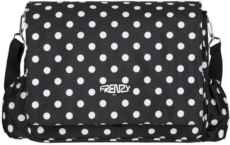 Taška přes rameno FRENZY BB-205 - černá / bílá