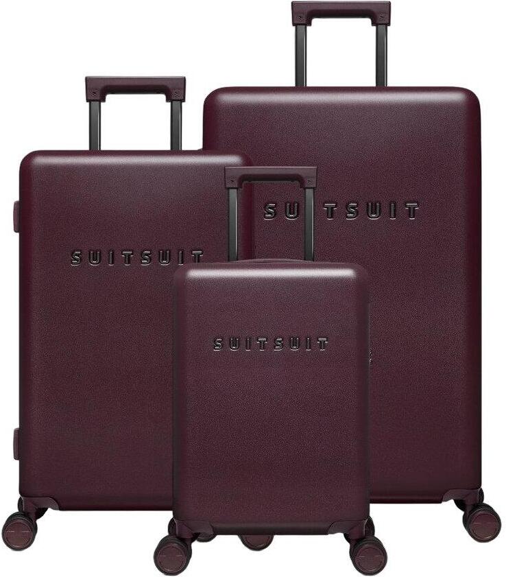 Sada cestovních kufrů SUITSUIT® Mystique Cherry Lacquer - tmavě vínová