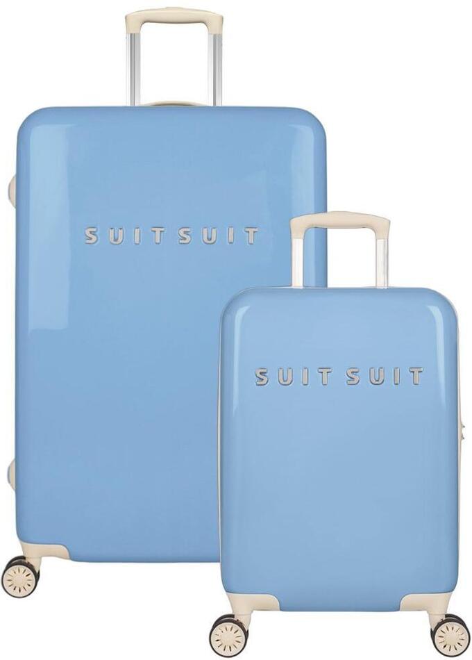 Sada cestovních kufrů SUITSUIT® Fabulous Fifties Alaska Blue 2 ks - modrá