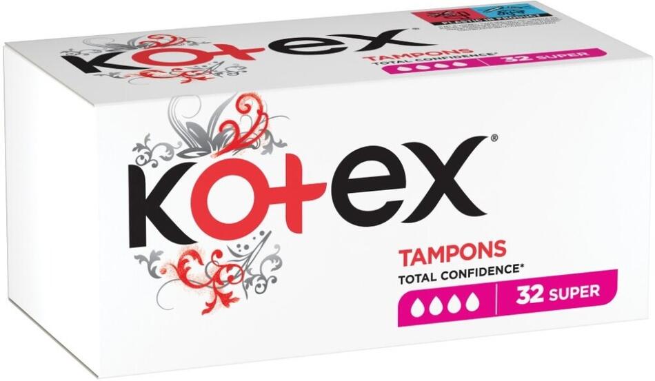 Kotex tampóny super 32 kusů