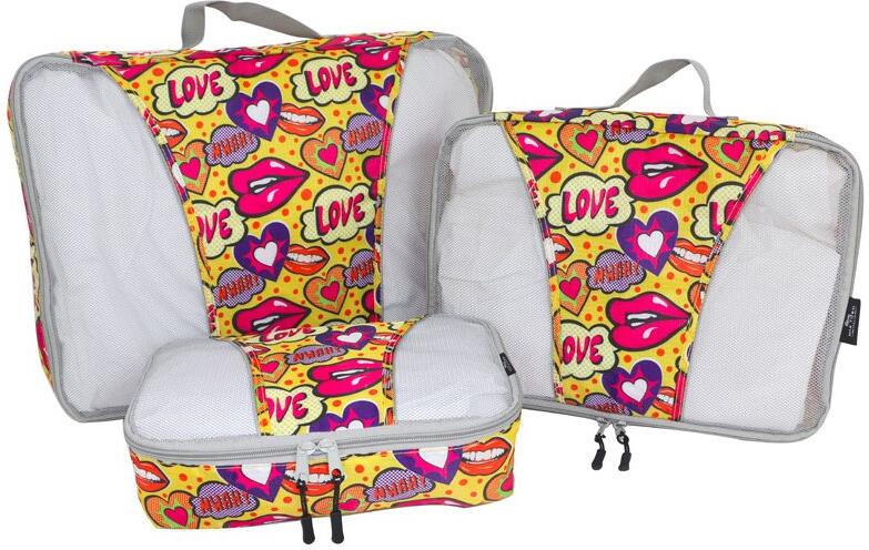 MIA TORO obal na oblečení MIA&nbsp;TORO Pop Love - barevný potisk