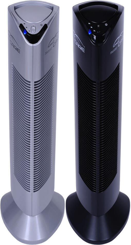 SET Čistička vzduchu Ionic Care Triton X6 s ionizátorem černá + stříbrná