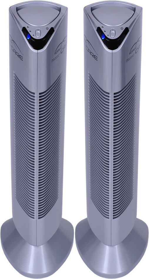 SET Čistička vzduchu Ionic Care Triton X6 s ionizátorem stříbrná, 2ks