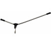 Ohnuté brčko Suretti® kovové s karabinkou, 15 cm