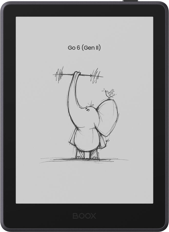 E-book ONYX BOOX GO 6 (Gen II), plum, 6" Carta 1300, 32GB, Bluetooth, Android 11, E-ink displej