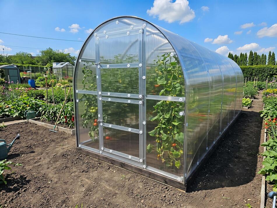 Skleník LANITPLAST KYKLOP2 2x6 m PC 6 mm LG4757