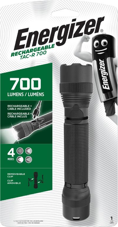 Svítilna Energizer Tactical Rechargeable 700lm Lithium-Ion