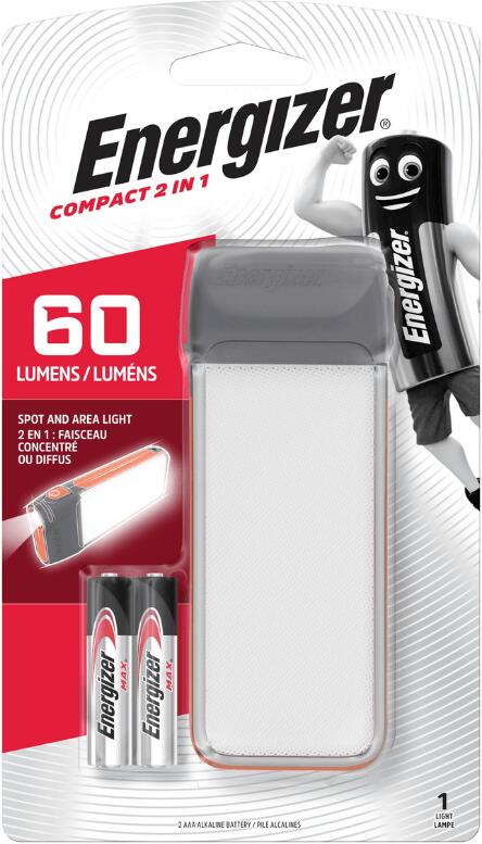 Kempingová svítilna Energizer Fusion Compact 2-in-1 60lm 2AAA