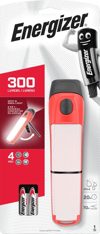 Multifunkčí svítilna Energizer Fusion Work Tripod 3-in-1 300lm 4xAA