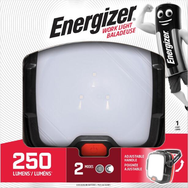Pracovní svítilna Energizer Work Light 250lm vč. 4xAA