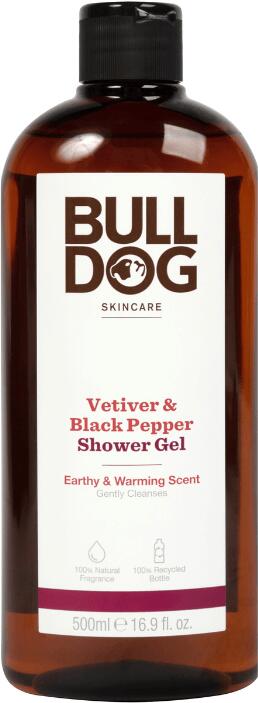 Sprchový gel Bulldog Vetiver & Black Pepper - 500 ml