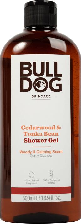 Sprchový gel Bulldog Cedarwood & Tonka Bean - 500 ml