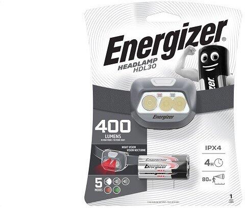 Čelová svítilna Energizer HDL30 400 lm