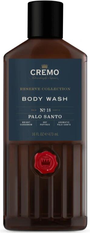 CREMO - Sprchový gel pro muže s vůní PALO SANTO 473 ml