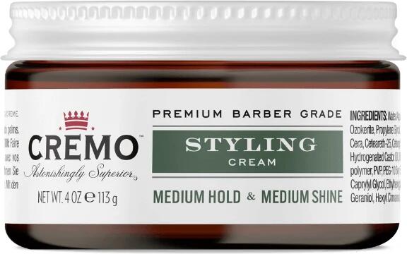 CREMO - Stylingový krém na vlasy MEDIUM HOLD & MEDIUM SHINE 113 g