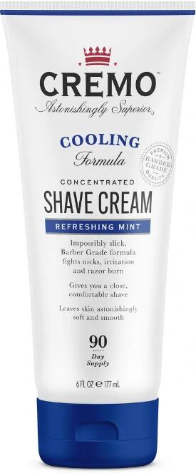 CREMO - Osvěžující krém na holení s vůní máty 177 ml
