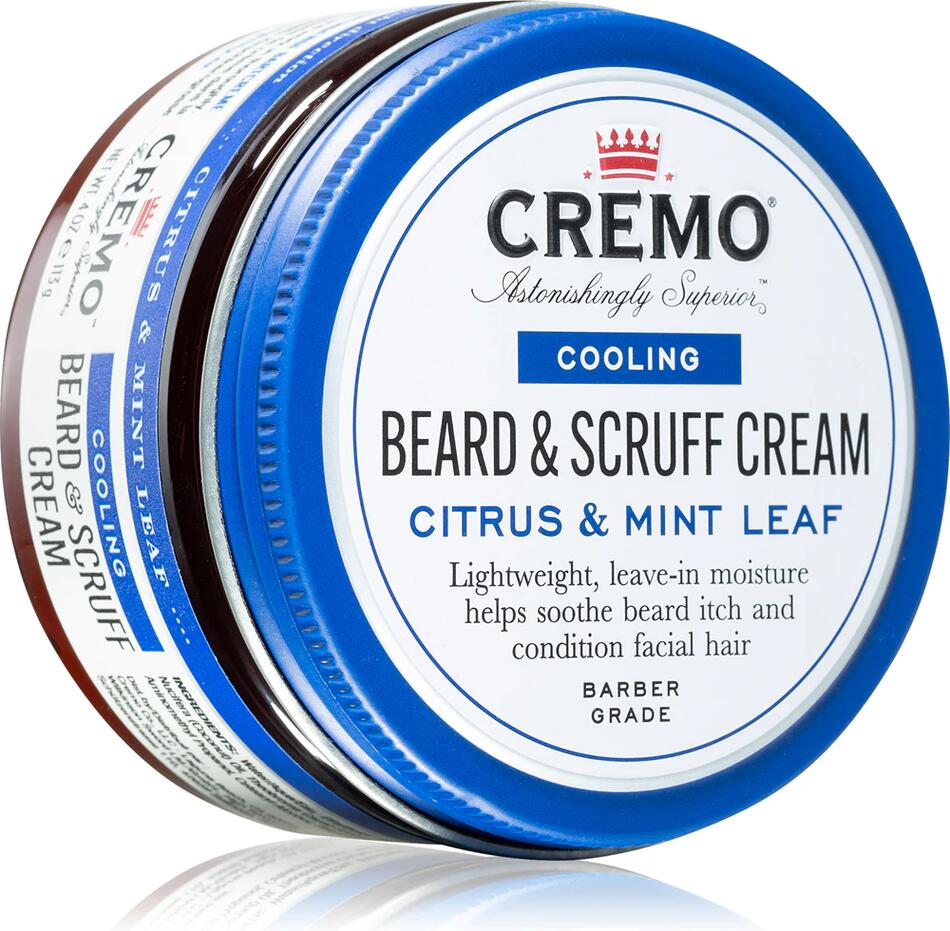 CREMO - Chladivý krém na vousy s vůní CITRUS & MINT LEAF 113 g