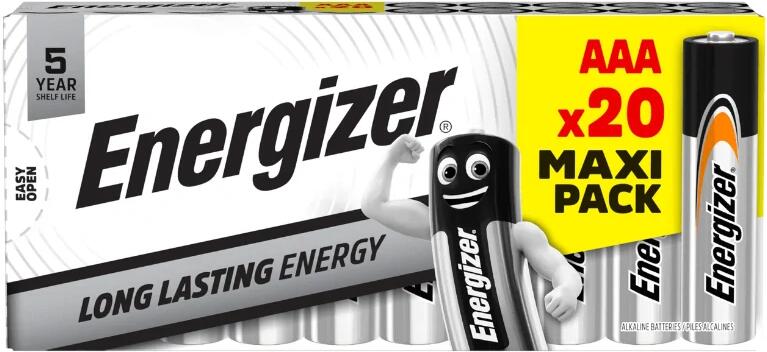 Baterie Energizer Everyday AAA - 20 ks
