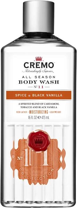 CREMO Sprchový gel pro muže s vůní Vanilla 473 ml