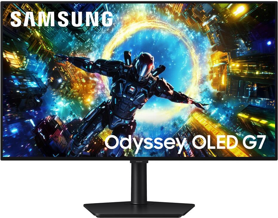 Samsung Odyssey OLED G7 / LS32HG730SUXEN / 32" / OLED / 4K UHD / 330Hz / 0,03ms / Černá / 2R