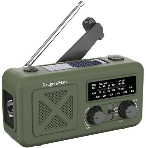 Rádio KRUGER & MATZ KM0835 solární KRUGERMATZ
