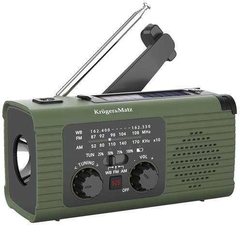 Rádio KRUGER & MATZ KM0836 solární KRUGERMATZ