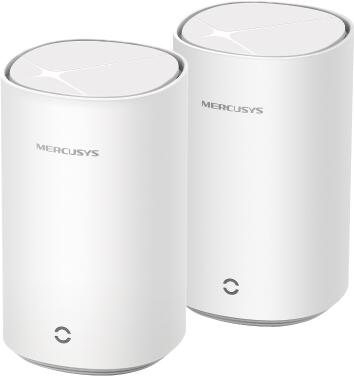 WiFi router TP-Link Mercusys Halo E27BE(2-pack) WiFi 7, BE3600, 1x 2.5GLAN, 2x GLAN, 2,4/5 GHz