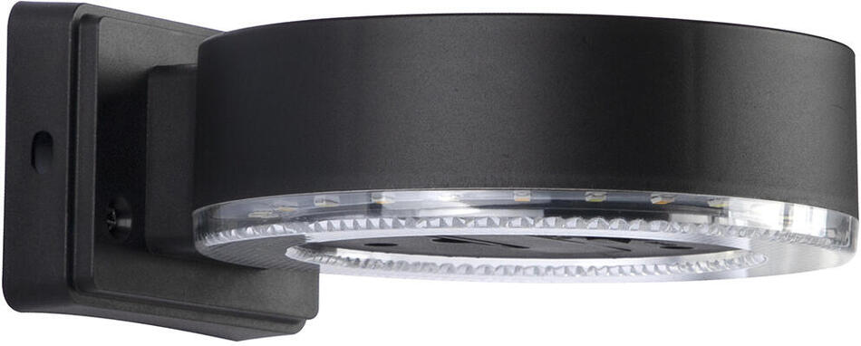 M.A.T. GROUP osvětlení solární na zeď 14x11,3x5,3cm 24LED, PH ČER