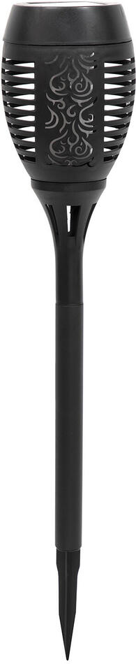 M.A.T. GROUP lampa solární pr. 7,5cm, v.40cm, 10LED, PH ČER