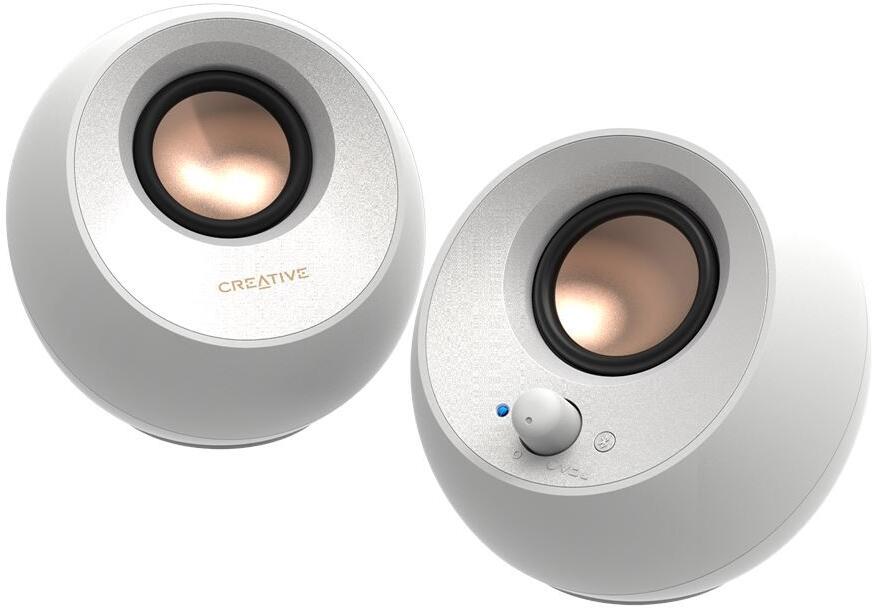 CREATIVE LABS Speakers Pebble V3 white (51MF1700AA002)