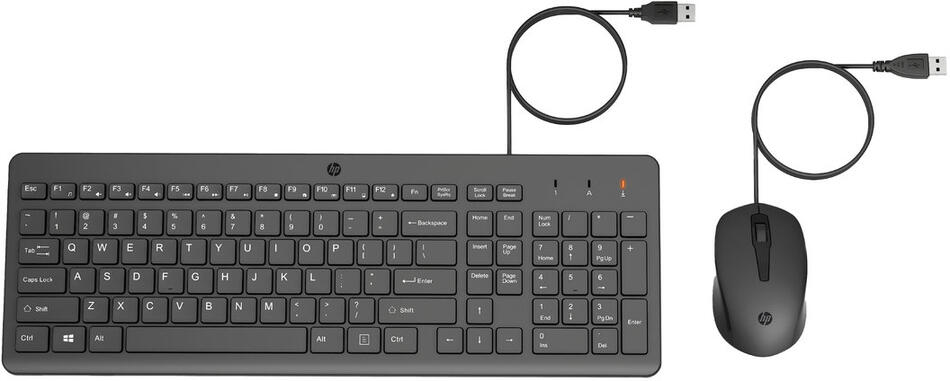 HP- 150 Wired Mouse and Keyboard HUN (240J7AA#AKC)