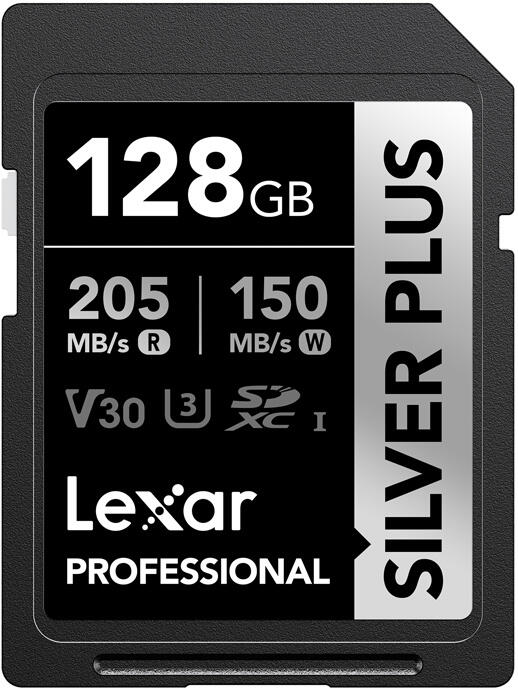 Paměťová karta Lexar Professional SILVER PLUS SDXC 128GB