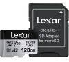 Karta paměti Lexar High-Performance Silver Plus microSDXC 128GB + adaptér