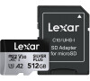 Karta paměti Lexar High-Performance Silver Plus microSDXC 512GB + adaptér