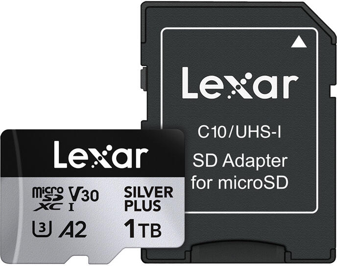 Karta paměti Lexar High-Performance Silver Plus microSDXC 1TB + adaptér