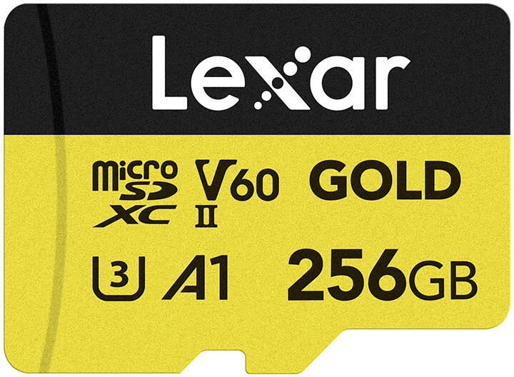 Paměťová karta Lexar GOLD microSDXC 256GB