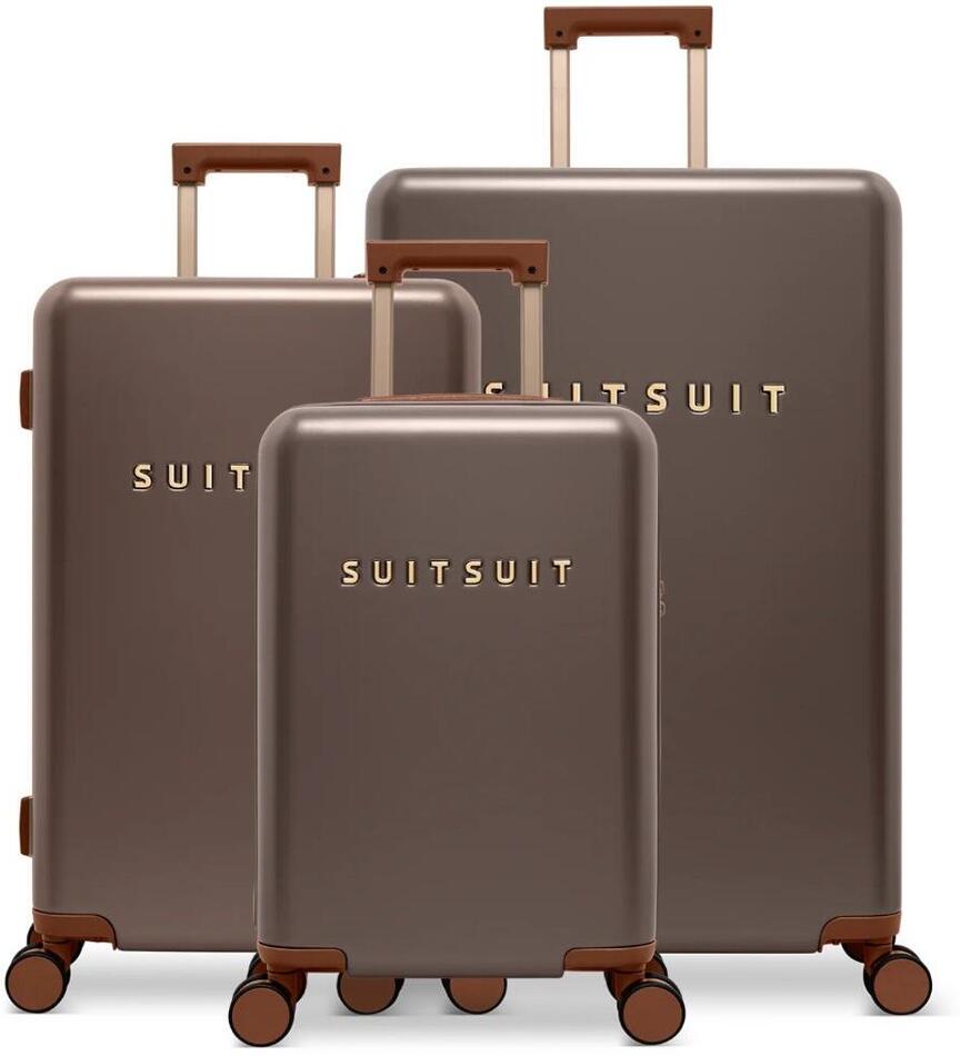 Sada cestovních kufrů SUITSUIT® Serenity Chocolate Brown - hnědá