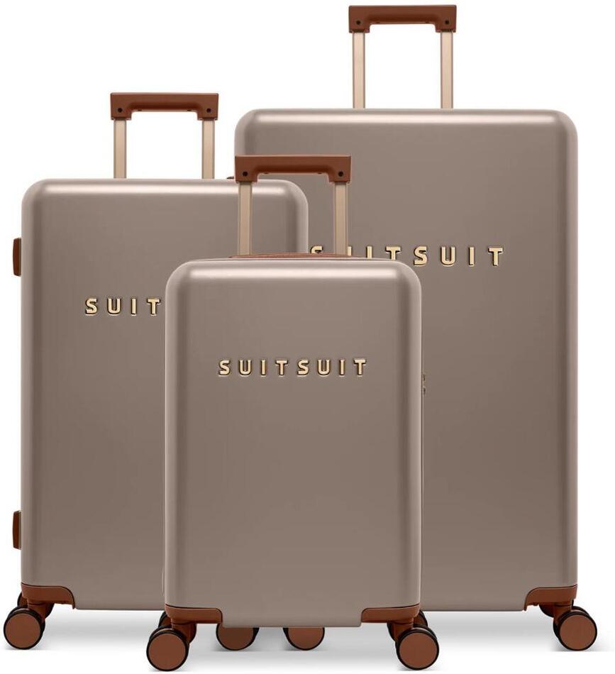 Sada cestovních kufrů SUITSUIT® Serenity Moon Stone - hnědá